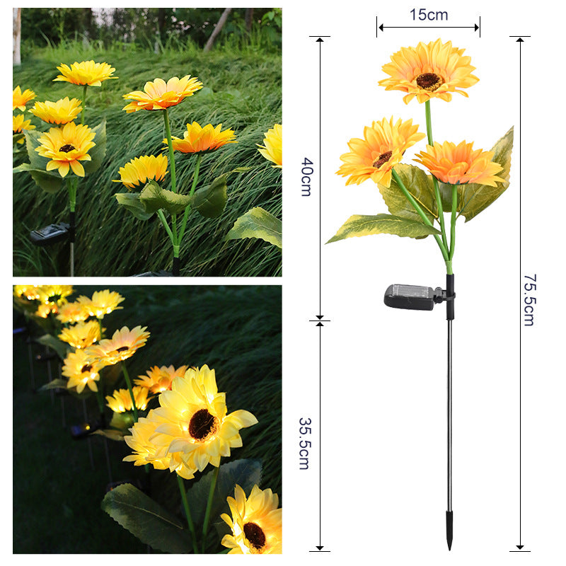 Sunflower Solar Light