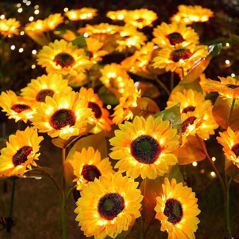 Sunflower Solar Light