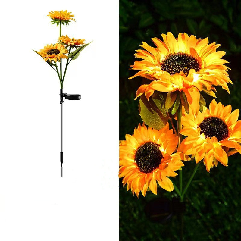 Sunflower Solar Light