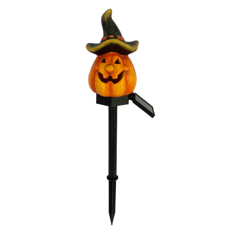 Hat Pumpkin Halloween Solar Light