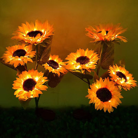 Sunflower Solar Light