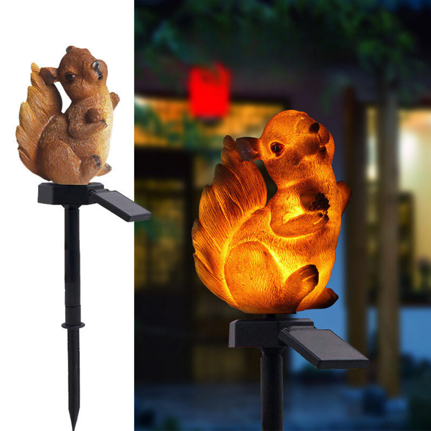 Squirrel Solar Light